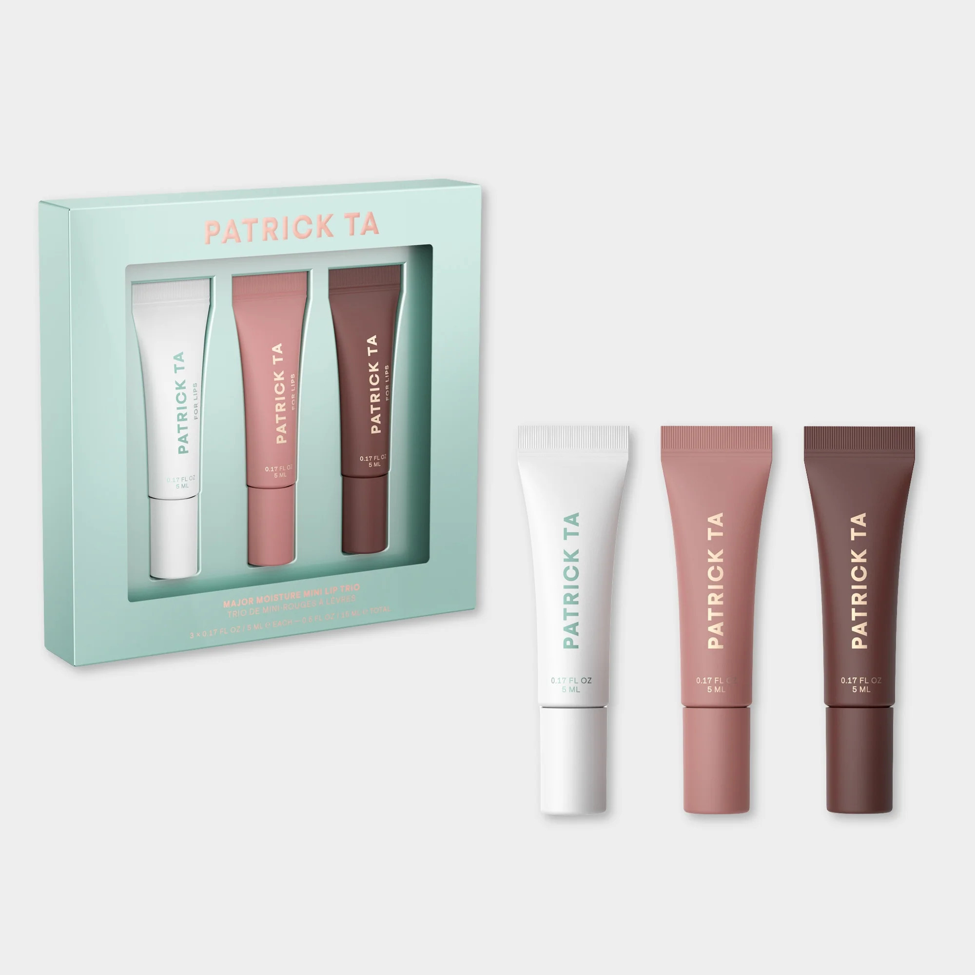 Major Moisture Lip Trio | Patrick Ta Beauty