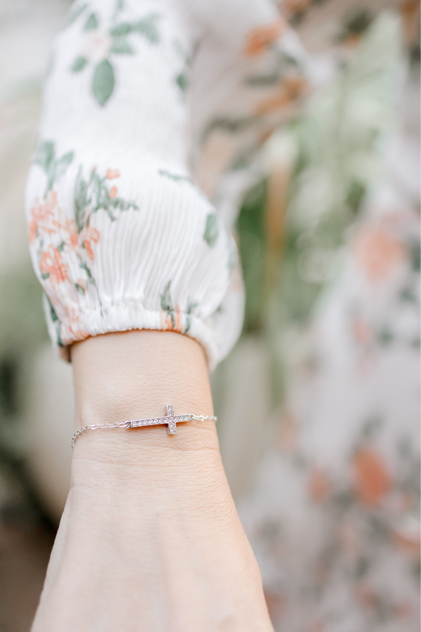 My favorite new cross bracelet!