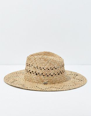 San Diego Hat Co. Seagrass Zig Zag Brim Hat | American Eagle Outfitters (US & CA)
