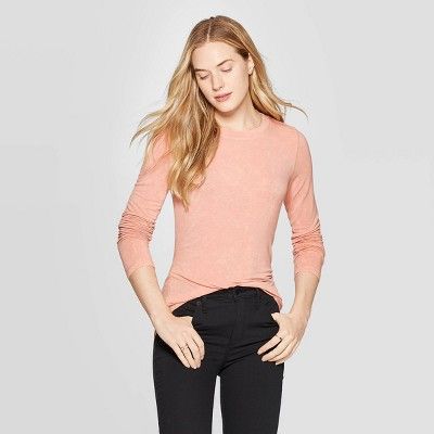 Women's Long Sleeve Crewneck T-Shirt - Universal Thread™ | Target