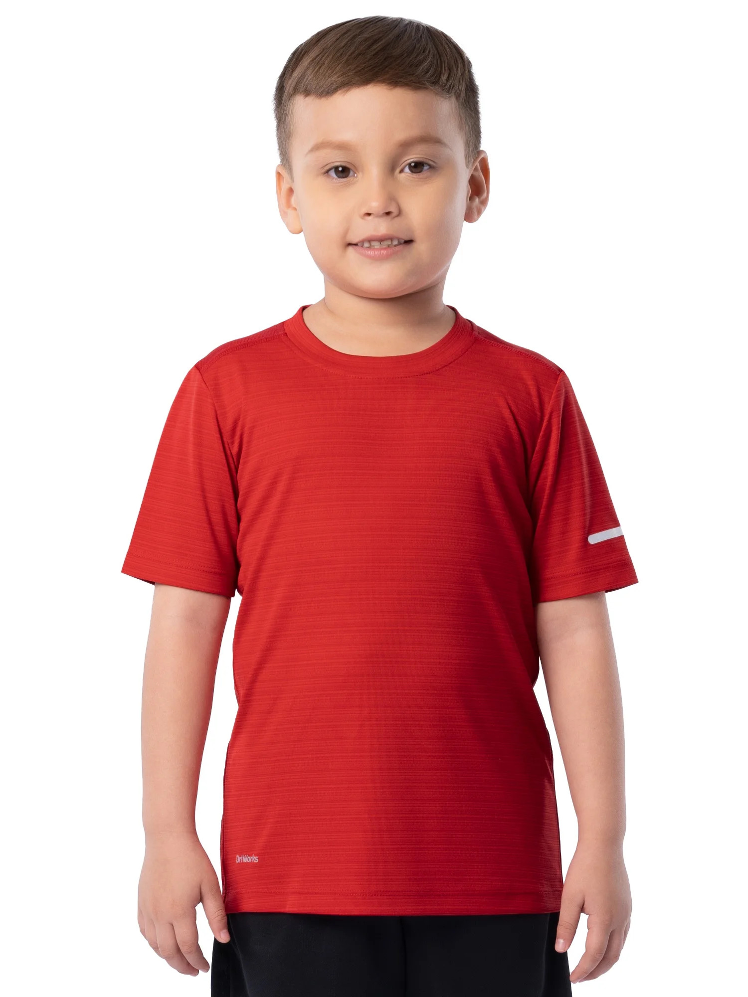 Athletic Works Boys Short Sleeve Core Active T-Shirt, Sizes 4-18 & Husky | Walmart (US)