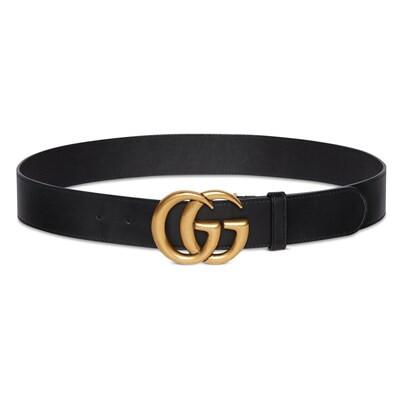 2015 Re-Edition wide leather belt | Gucci (US)