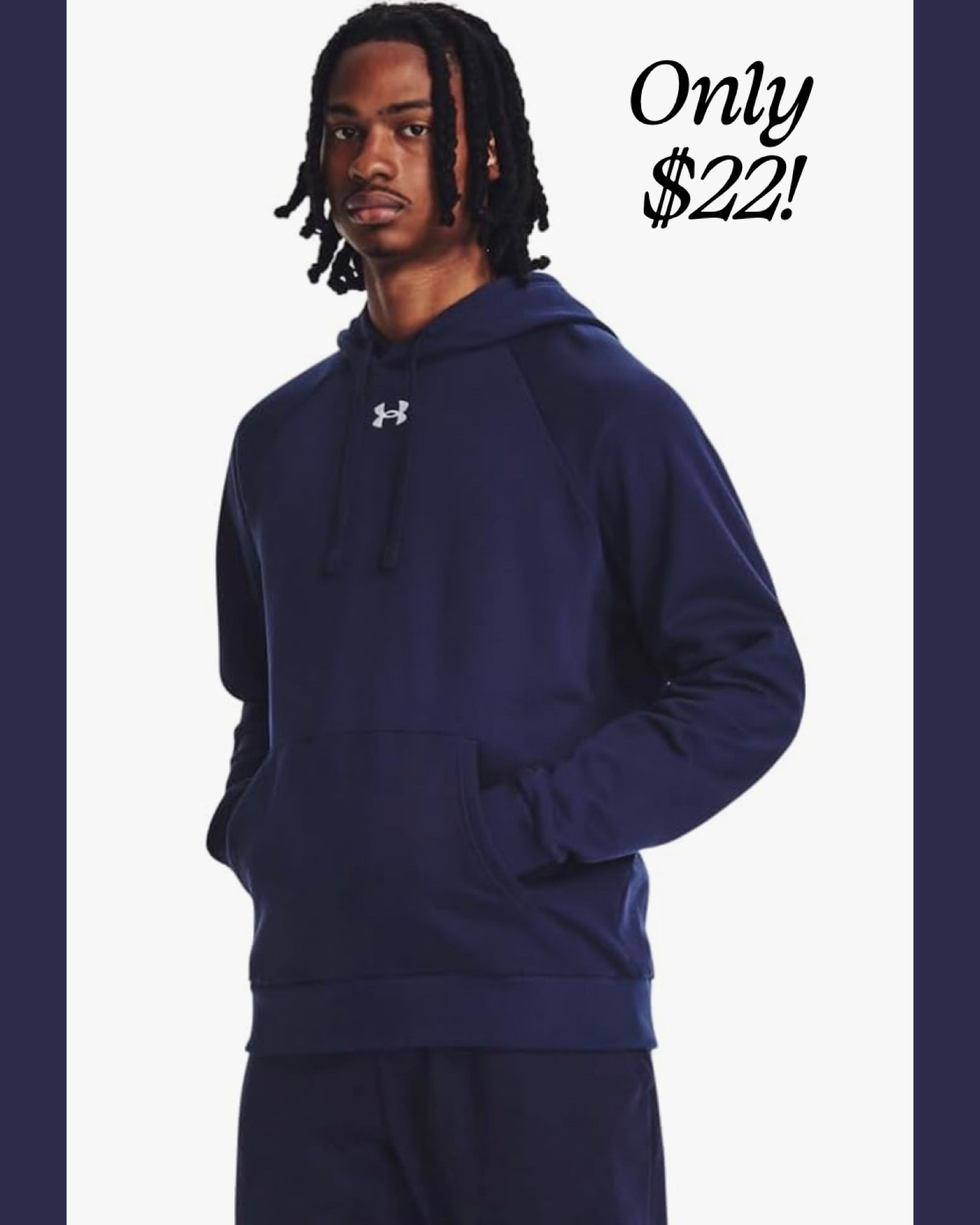 Only $22 at Amazon today for this ongoing Under Armour best seller! This comfy sweatshirt in Midnight Navy is always a favorite, and at only $22, it’s a steal - normally $55! Run since sizes will go quickly 🏃

#LTKSaleAlert #LTKActive #LTKMens