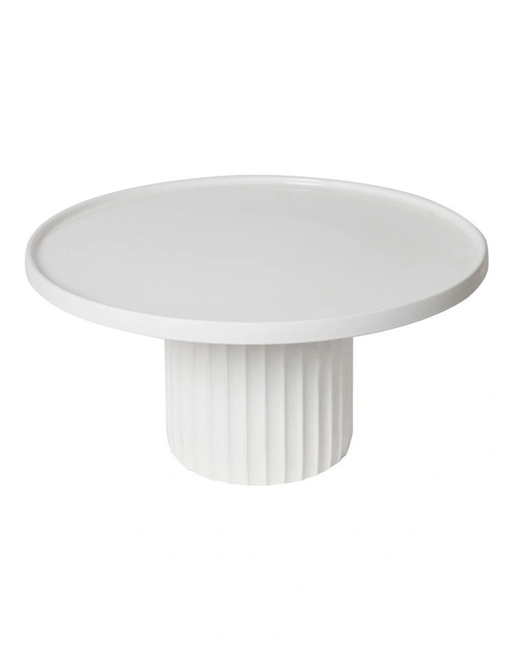 Lume Cake Stand in White | Myer