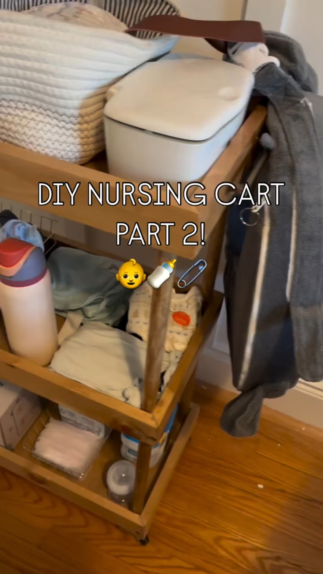 🪚 DIY Nursing Cart — Part 2! 🍼✨

Added the finish touches to this cute little nursing cart over the weekend! I had to tag in my husband to do all the staining and polyurethane (they say fumes are not ideal for babies 🤪) then added a little handle to make moving this baby essentials station all over the house a breeze. As a third time mom, I know I’ll be on the go all day even when we’re home!

Now she’s ready to be fully loaded with all of my newborn must haves. Come back tomorrow to see everything I stocked! 🍼🍫🧷

You can find everything I used on my LTK (linked in my bio!)

#momsofinstagram #pregnant #diy #nesting #babyessentials
