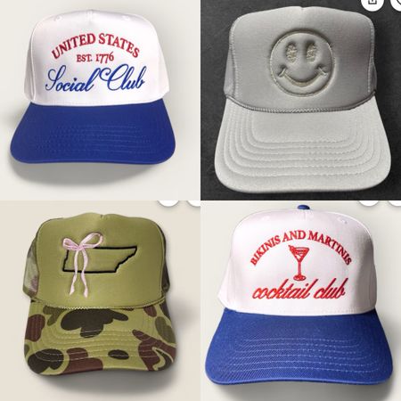 The cutest trucker hats from Etsy! 


#LTKFindsUnder50 #LTKSeasonal #LTKStyleTip