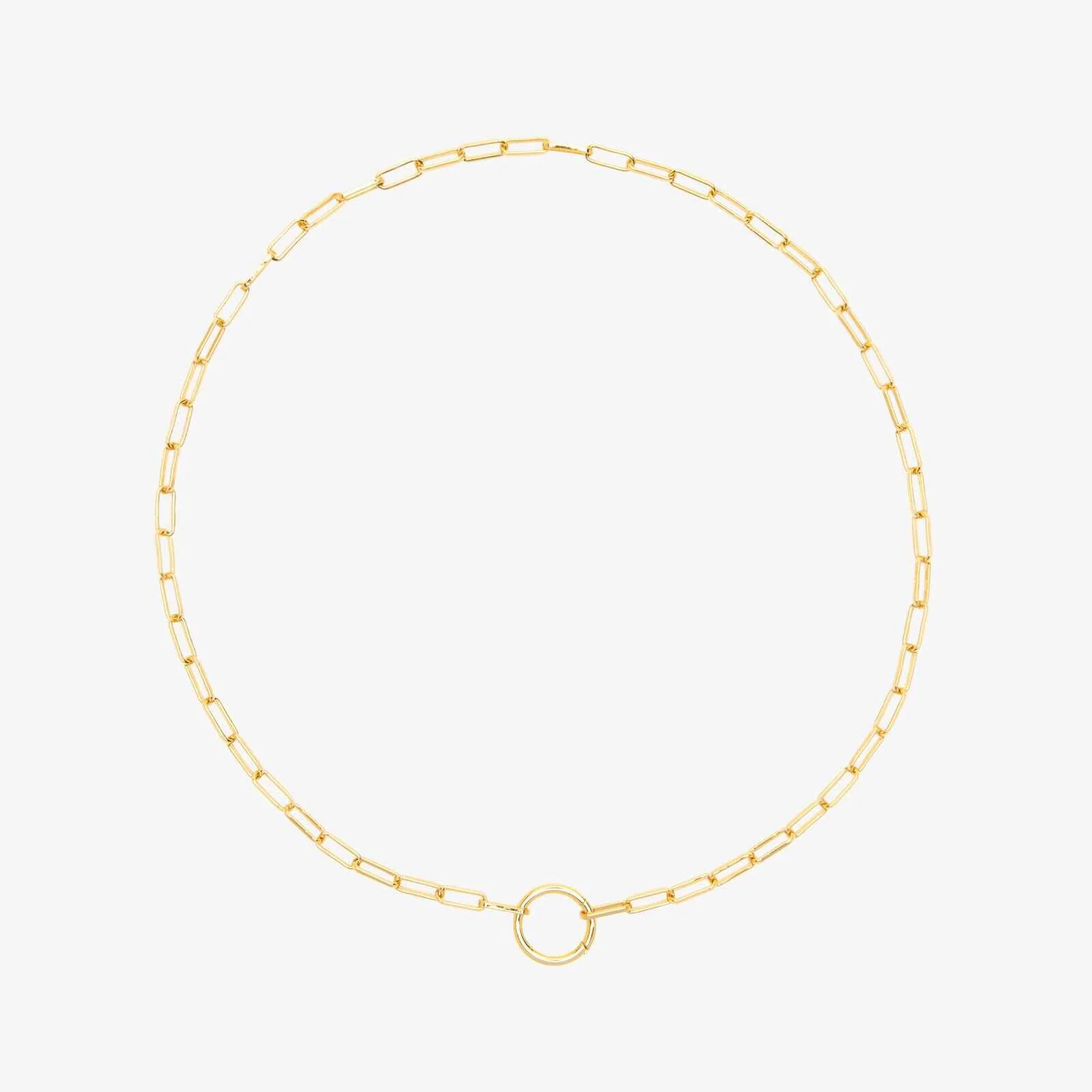 Harper Round Charm Chain Necklace | Pura Vida Bracelets