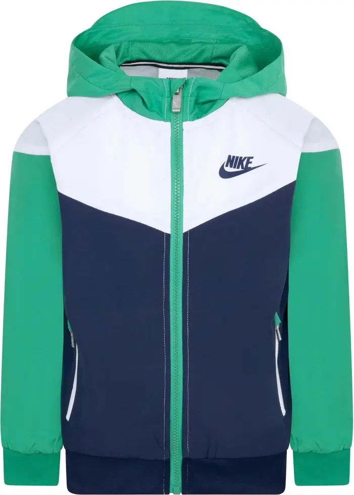 Nike Kids' Windrunner Water Resistant Hooded Jacket | Nordstrom | Nordstrom