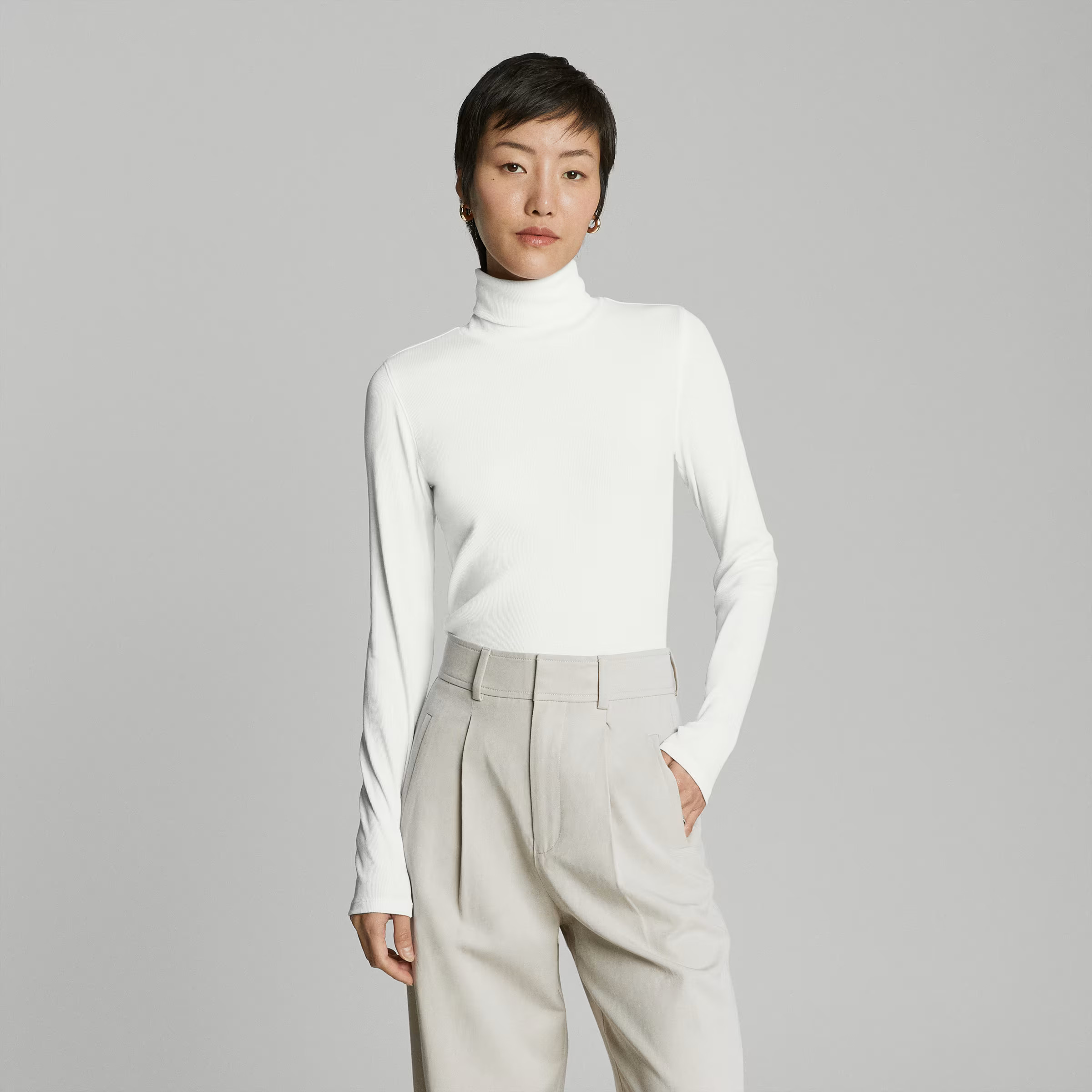The Supima® Micro-Rib Turtleneck | Everlane