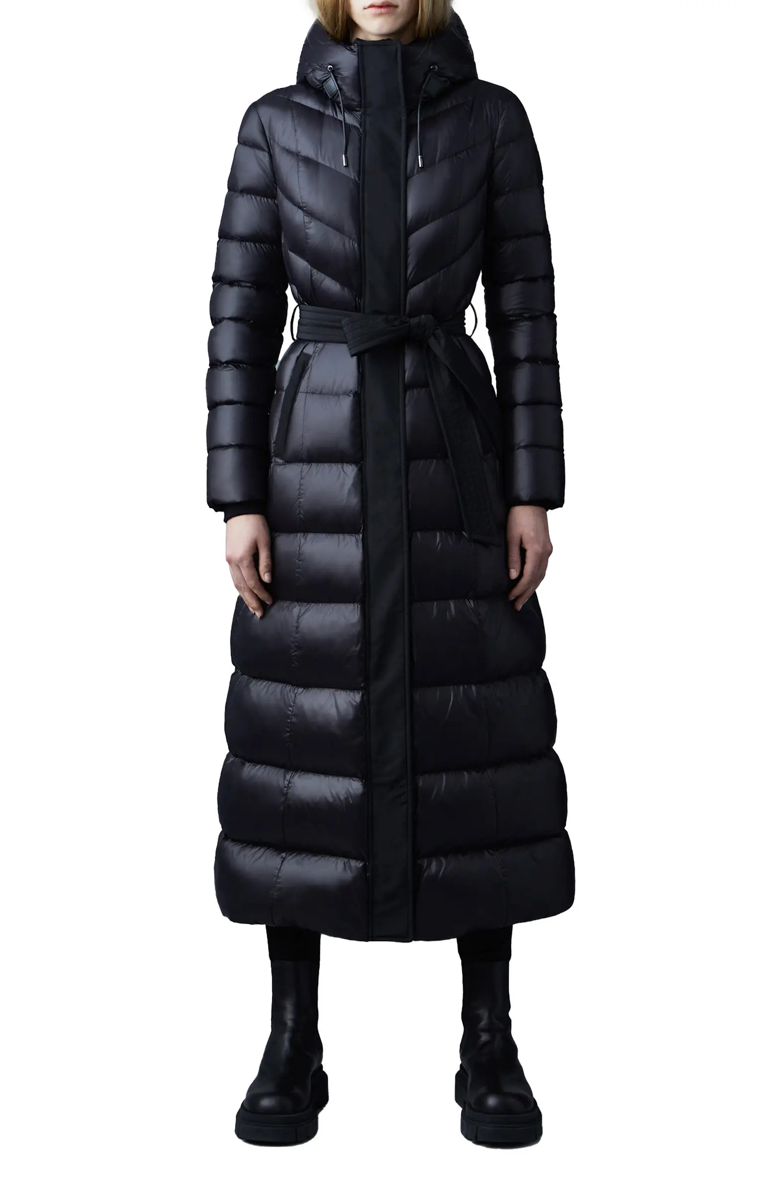 Calina Lustrous Water Repellent Down Coat | Nordstrom