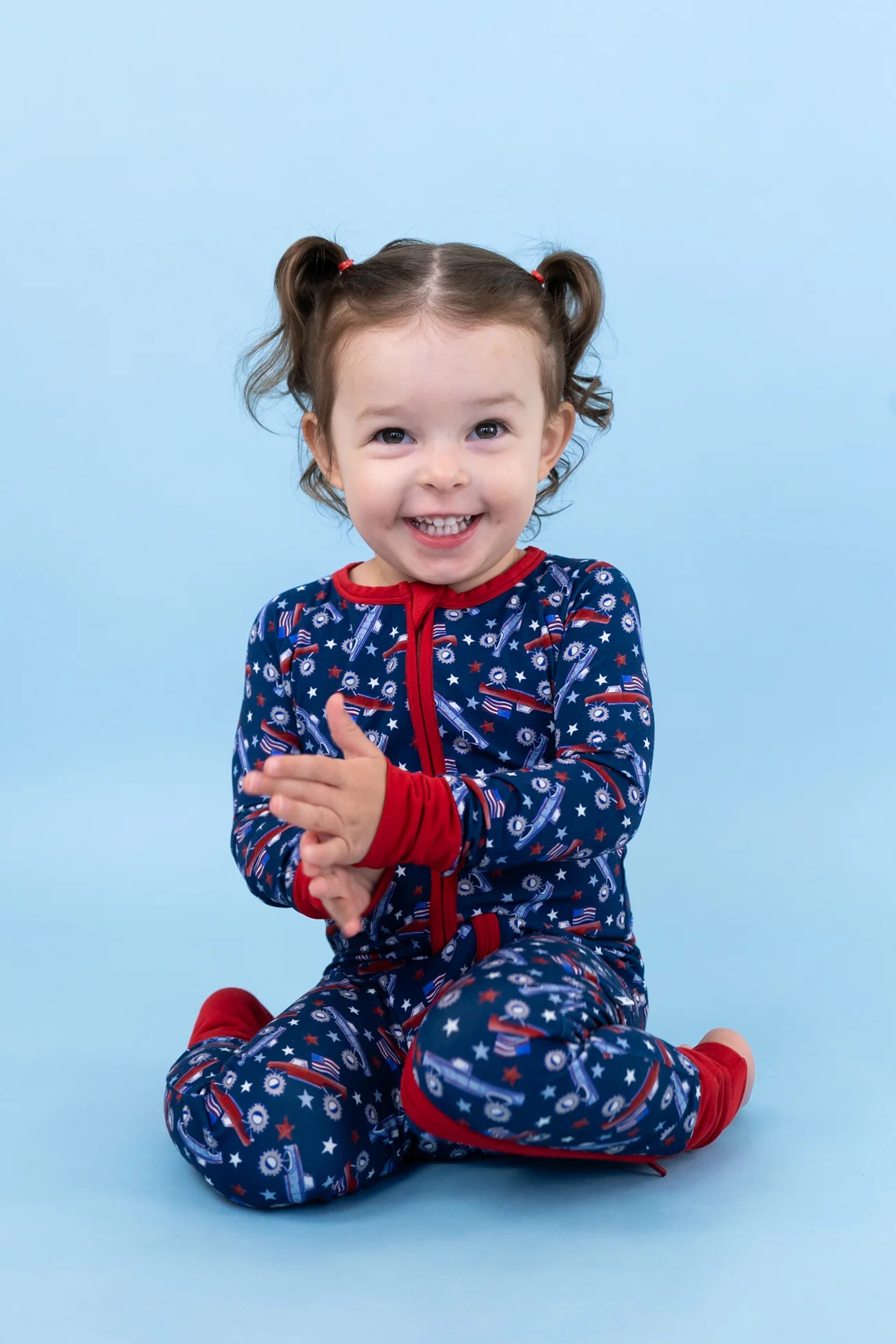 TRUCKING USA DREAM ROMPER | Dream Big Little Co.