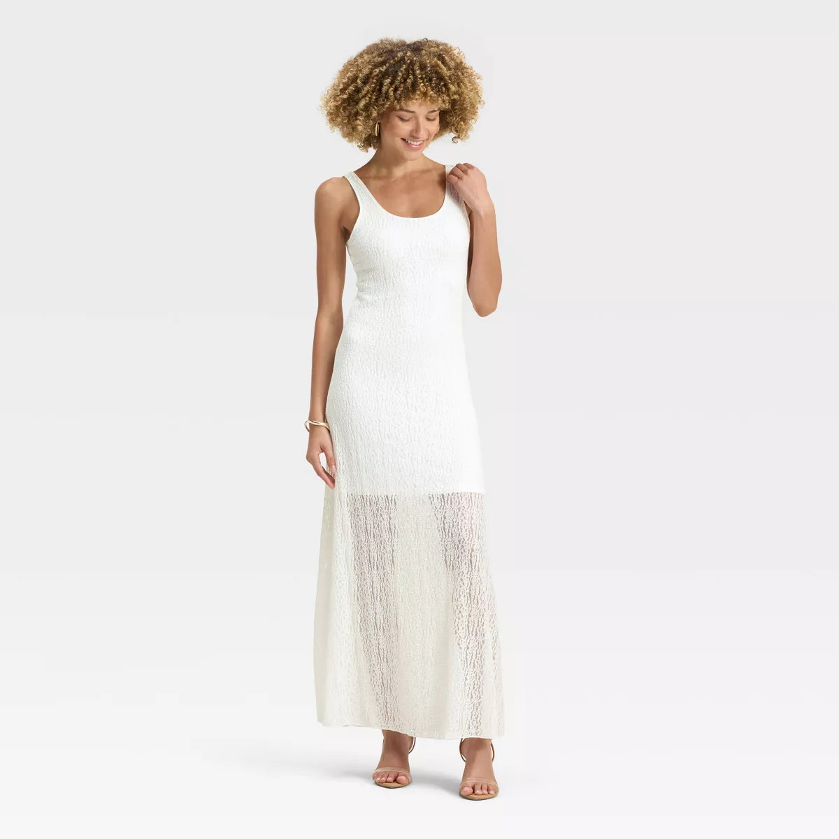 Women's Textured Knit Maxi Dress - A New Day™ | Target