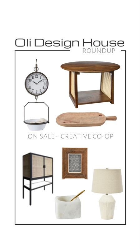 A roundup of moody modern organic home decor on sale from Creative Co-Op

Wood serving platter, rustic food scale, walnut and cane round table, black and cane cabinet, white lamp, wood picture frame, marble salt dish

#LTKhome #LTKFind #LTKunder100