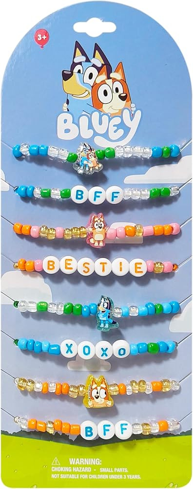 LUV HER Kids Jewelry – 8 Pack Beaded Friendship Bracelets – Lightweight Colorful Fun for Girl... | Amazon (US)