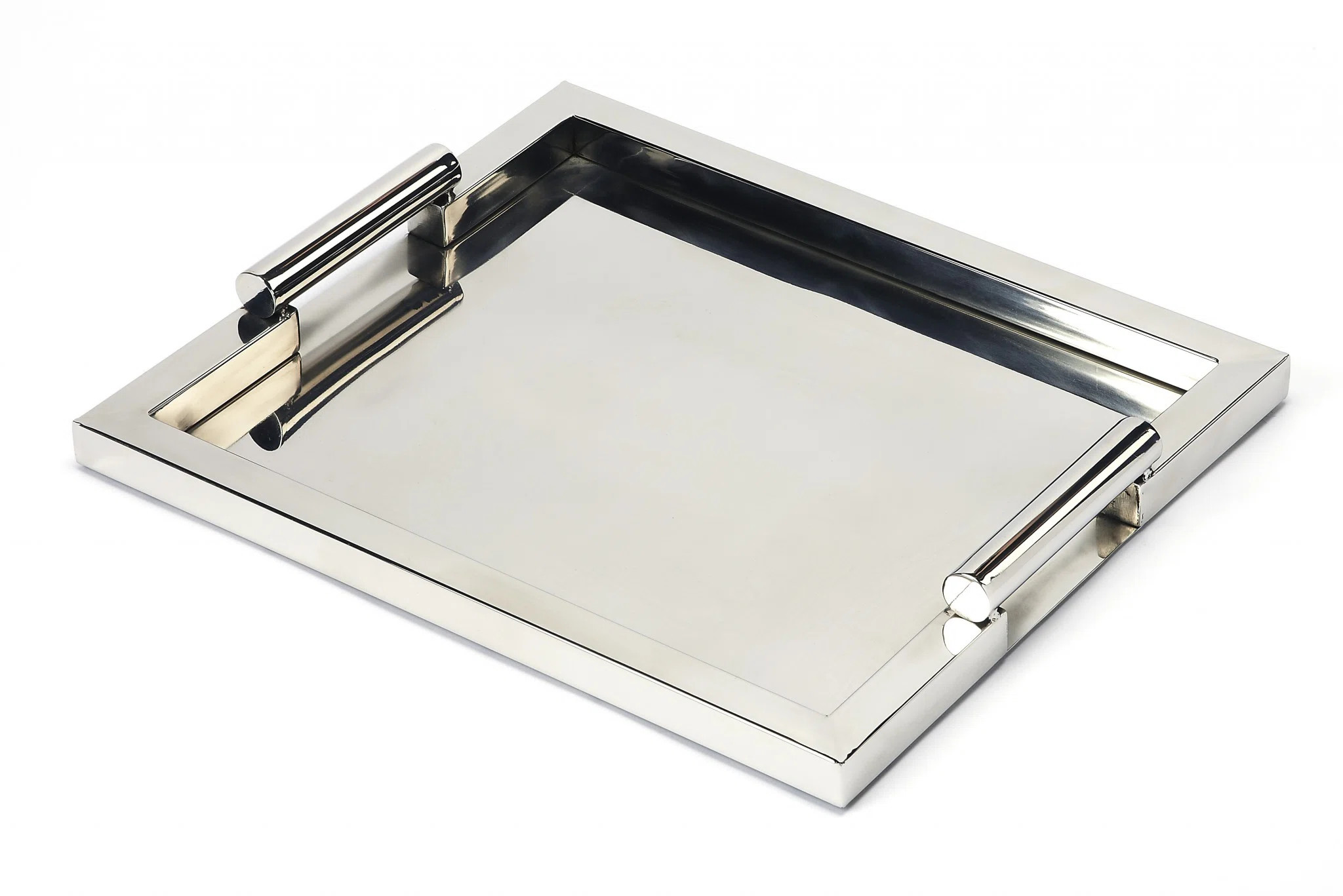Morante Stainless Steel Rectangular Serving Tray | Perigold