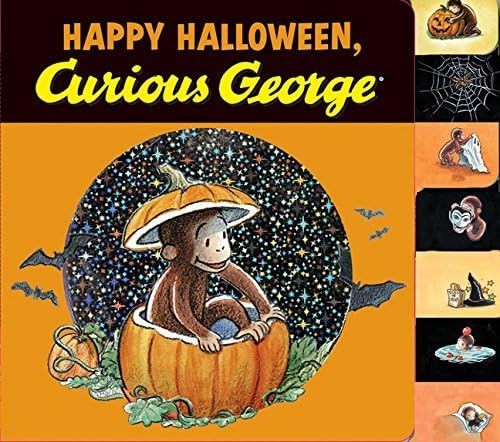 Happy Halloween, Curious George tabbed board book | Amazon (US)