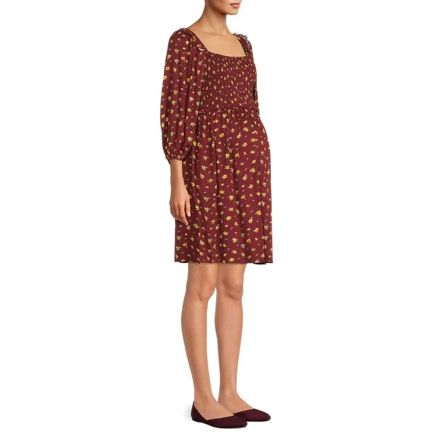 Destination Maternity Women's Babydoll Dress | Walmart (US)
