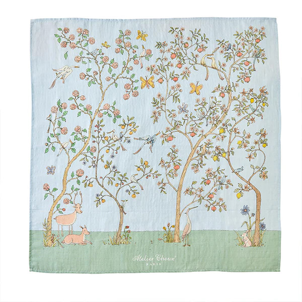 Atelier Choux Carré – In Bloom Swaddle | Caitlin Wilson Design