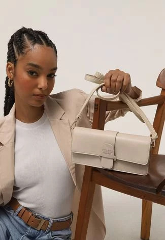 Bolsa Colcci Lisa Off-White | Dafiti (BR)