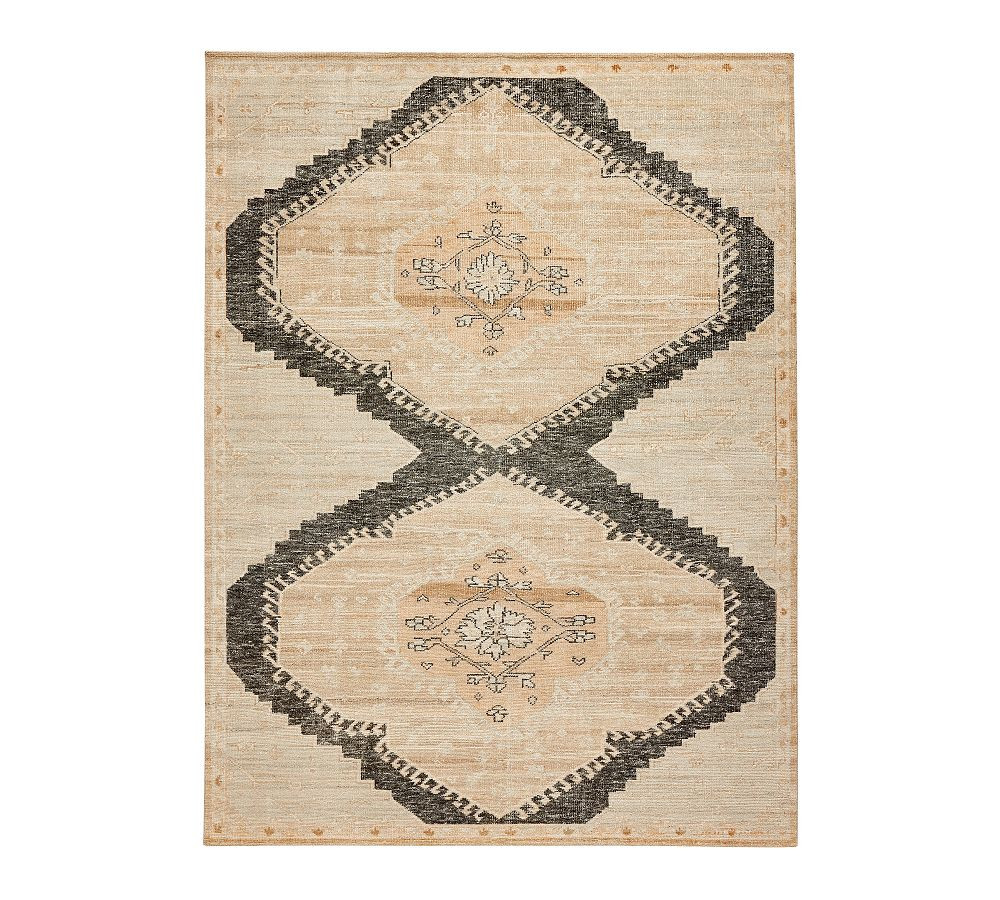 Demitria Hand-Knotted Wool Rug | Pottery Barn (US)