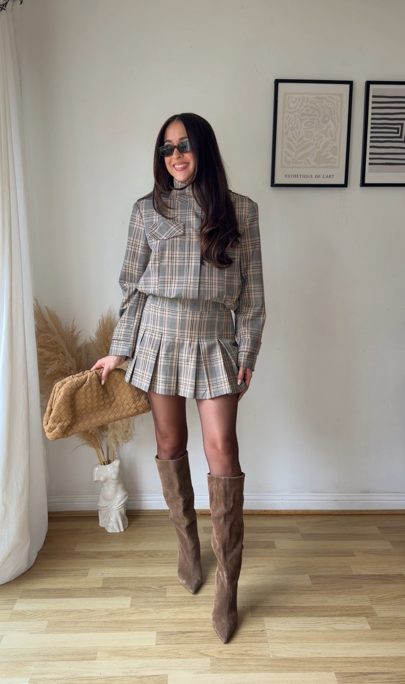 Cuteee little autumn co-ord 🍂 I wear size 6 in the skort and 8 in the jacket 

 #LTKuk #LTKautumn #LTKstyletip