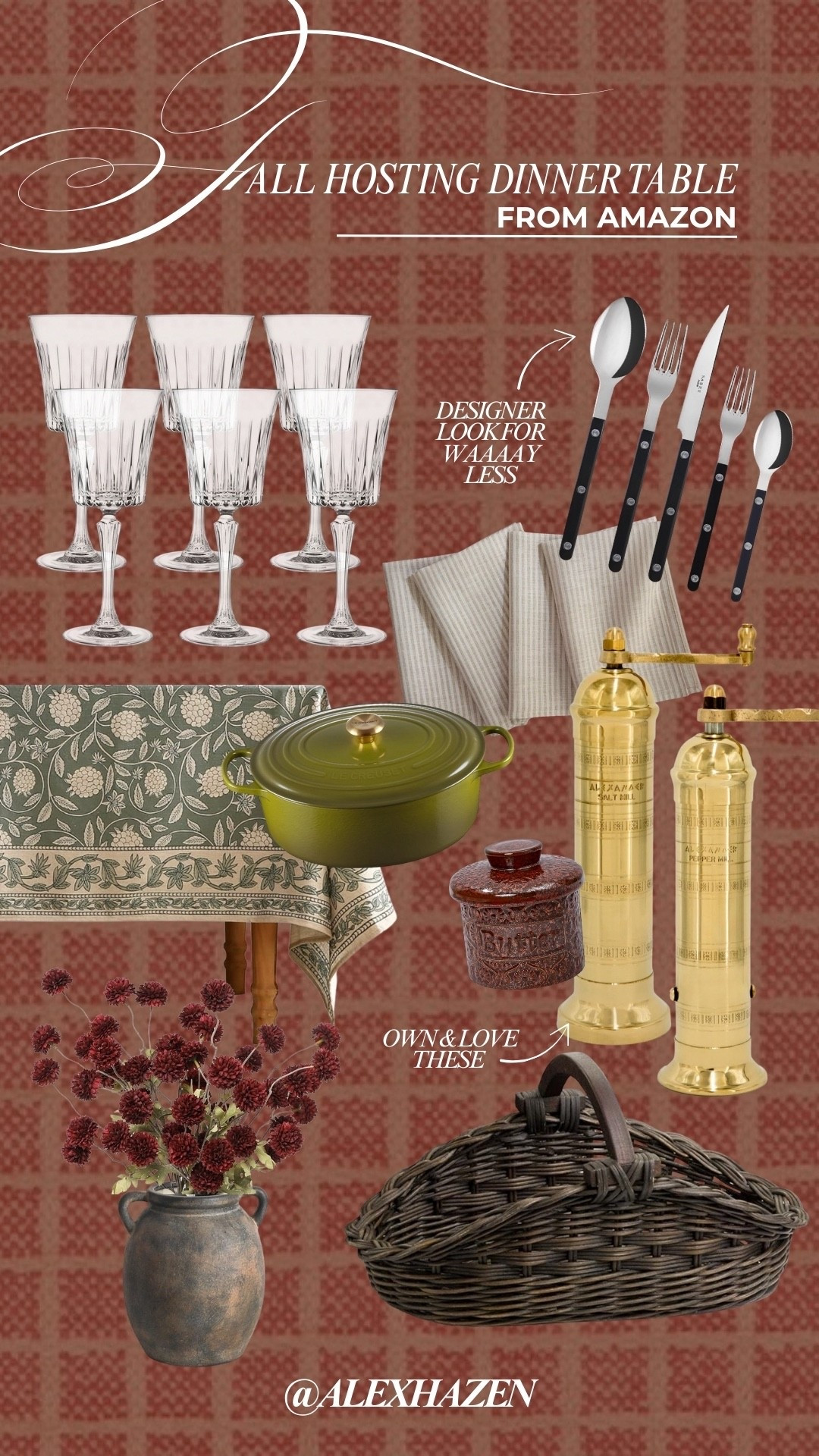 fall hosting dinner table from amazon !! 

#LTKHome