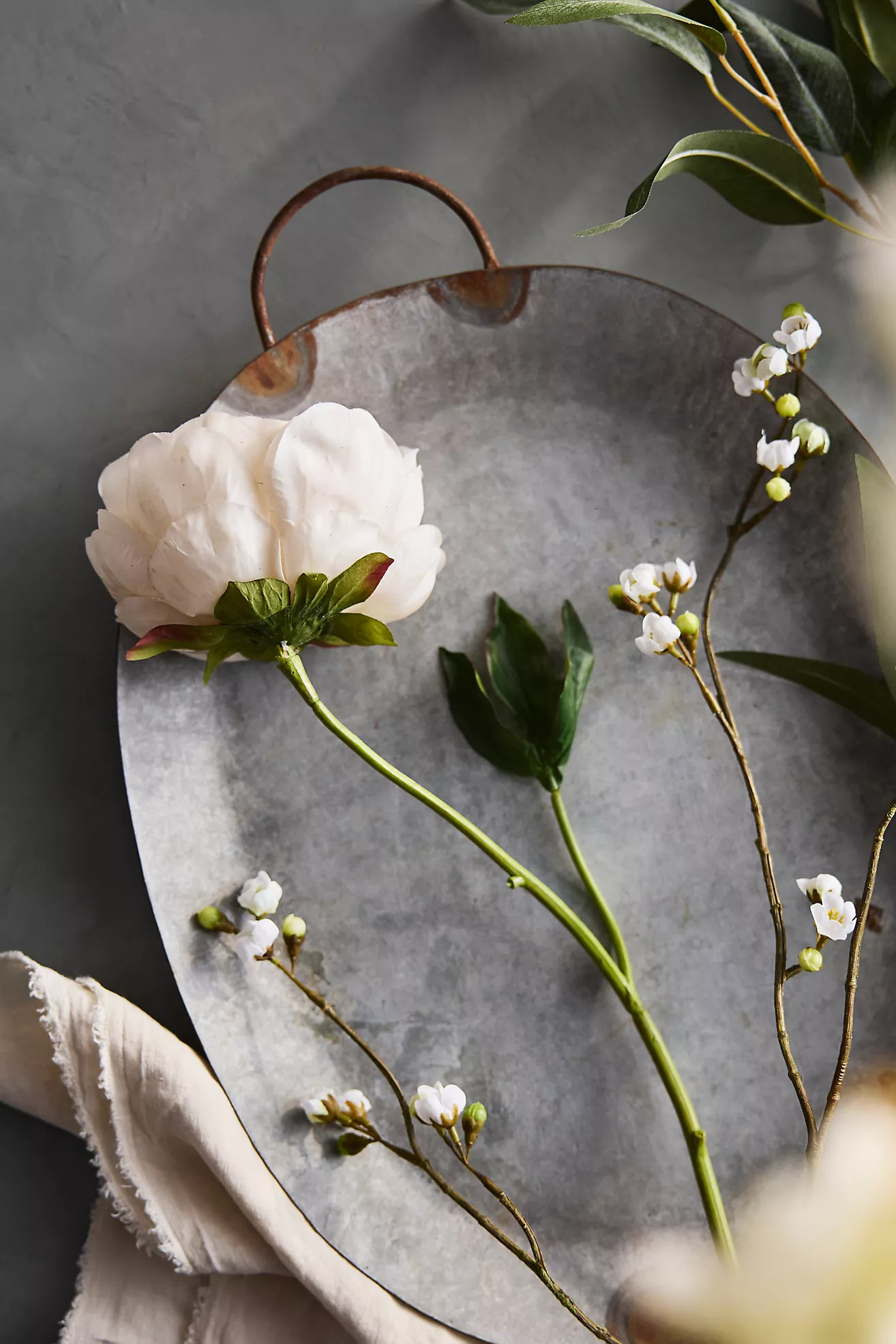 Faux Seeded Eucalyptus Spray | Anthropologie (US)