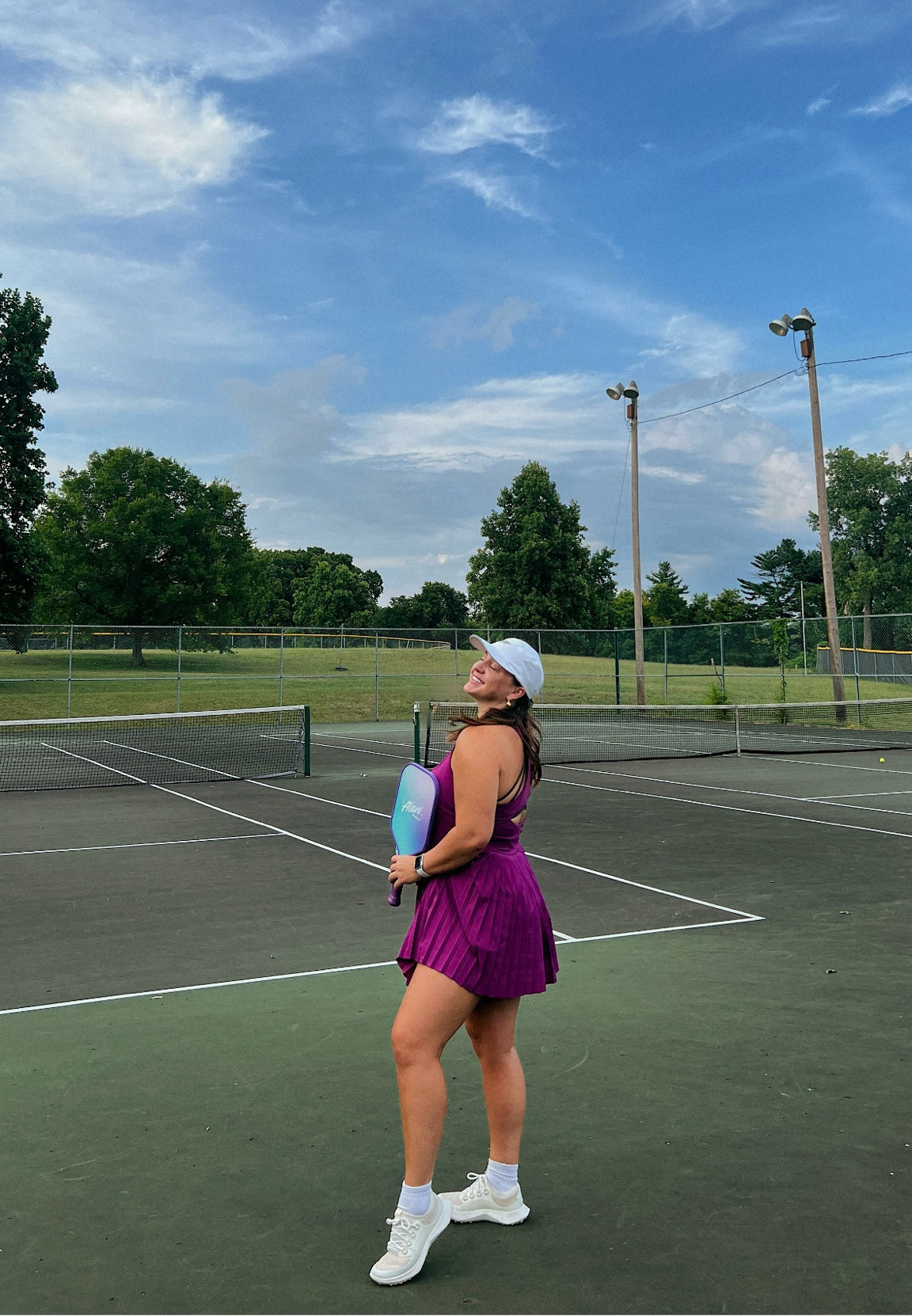 Exercise dress for summer 💜

#LTKFitness #LTKStyleTip #LTKActive