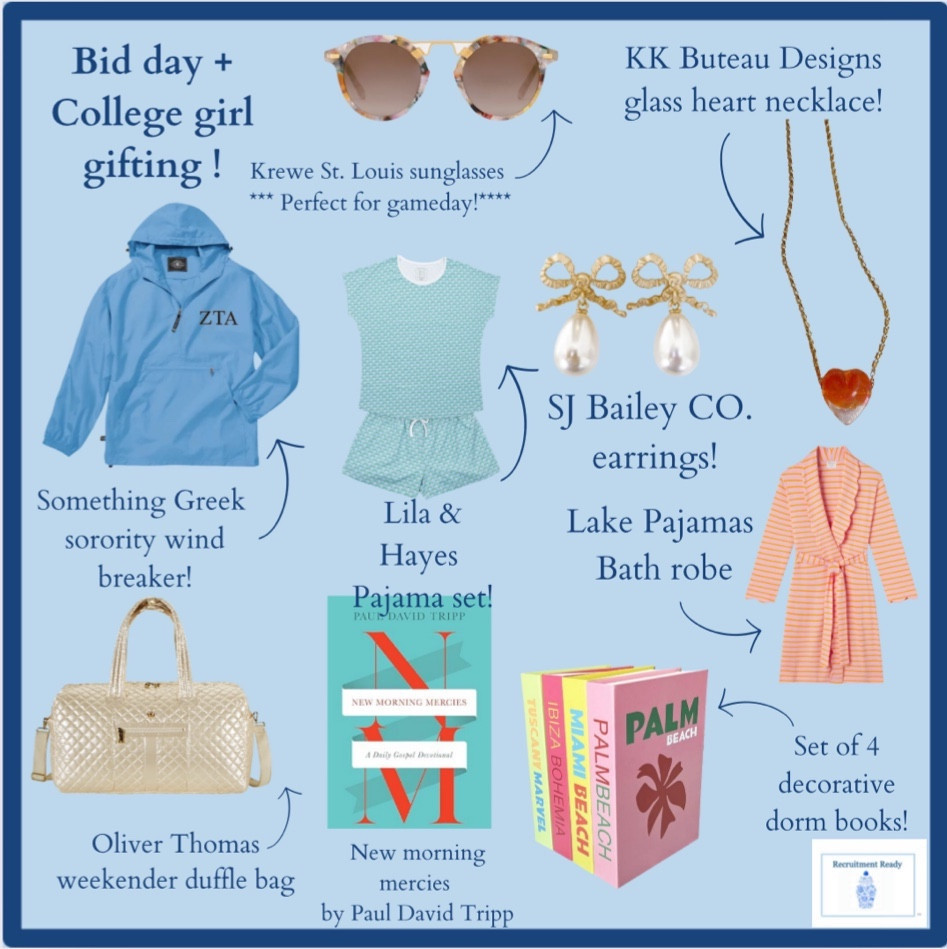 Bid day + college girl gifting! 🩵💛💛🩵💛🩵💛