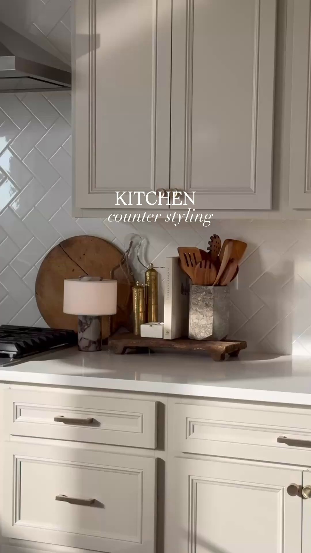 Earthy warm toned counter styling is my favorite 🫶🏼

#LTKdayinmylife #LTKHome #LTKstorytime