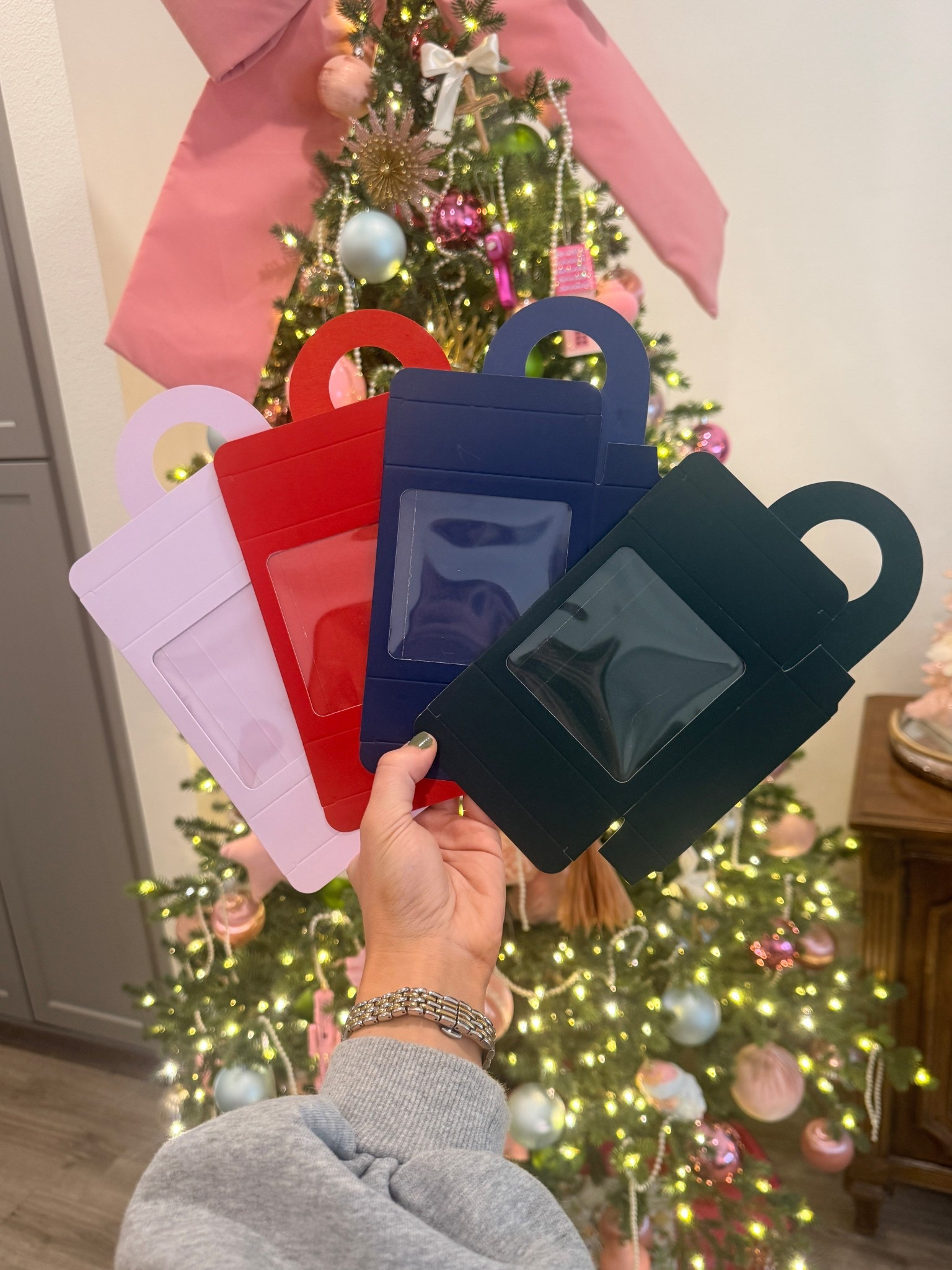 Wine bottle boxes!! These are the bigger size that fit the Walgreens coasters. (Bigger than the Amazon version) 

This is the last amount that I have so once they’re gone they’re gone! 

They’re so great to keep on hand for gifting 

#LTKHoliday #LTKSeasonal #LTKGiftGuide