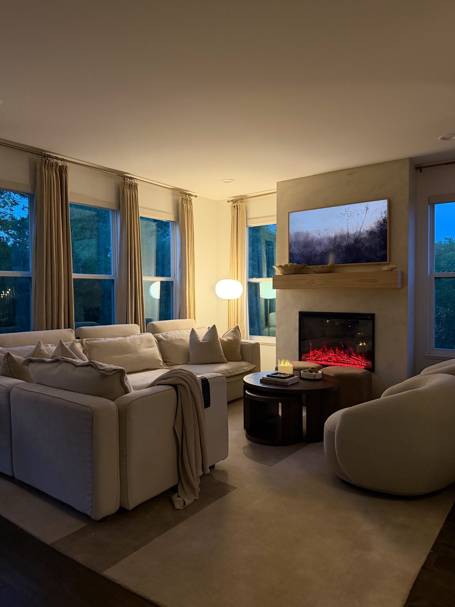 Your aesthetic is organic modern with a luxe feel
Warm wood tones, soft lighting, layered textures, and little details that make home feel calm, cozy, and elevated. Proof that you don't need an over-the-top space to create a luxury feel

#LTKHome #LTKU #LTKdayinmylife