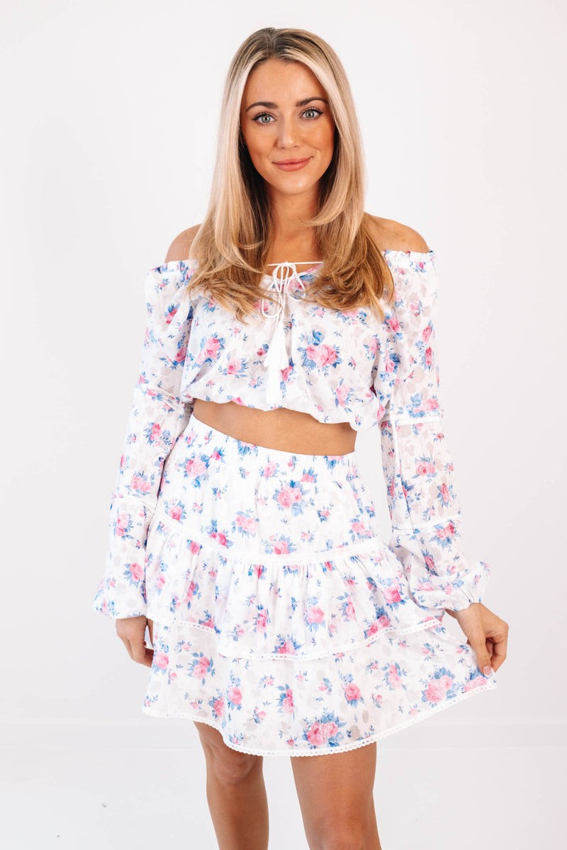 Secret Garden Top - Pink Floral | The Impeccable Pig