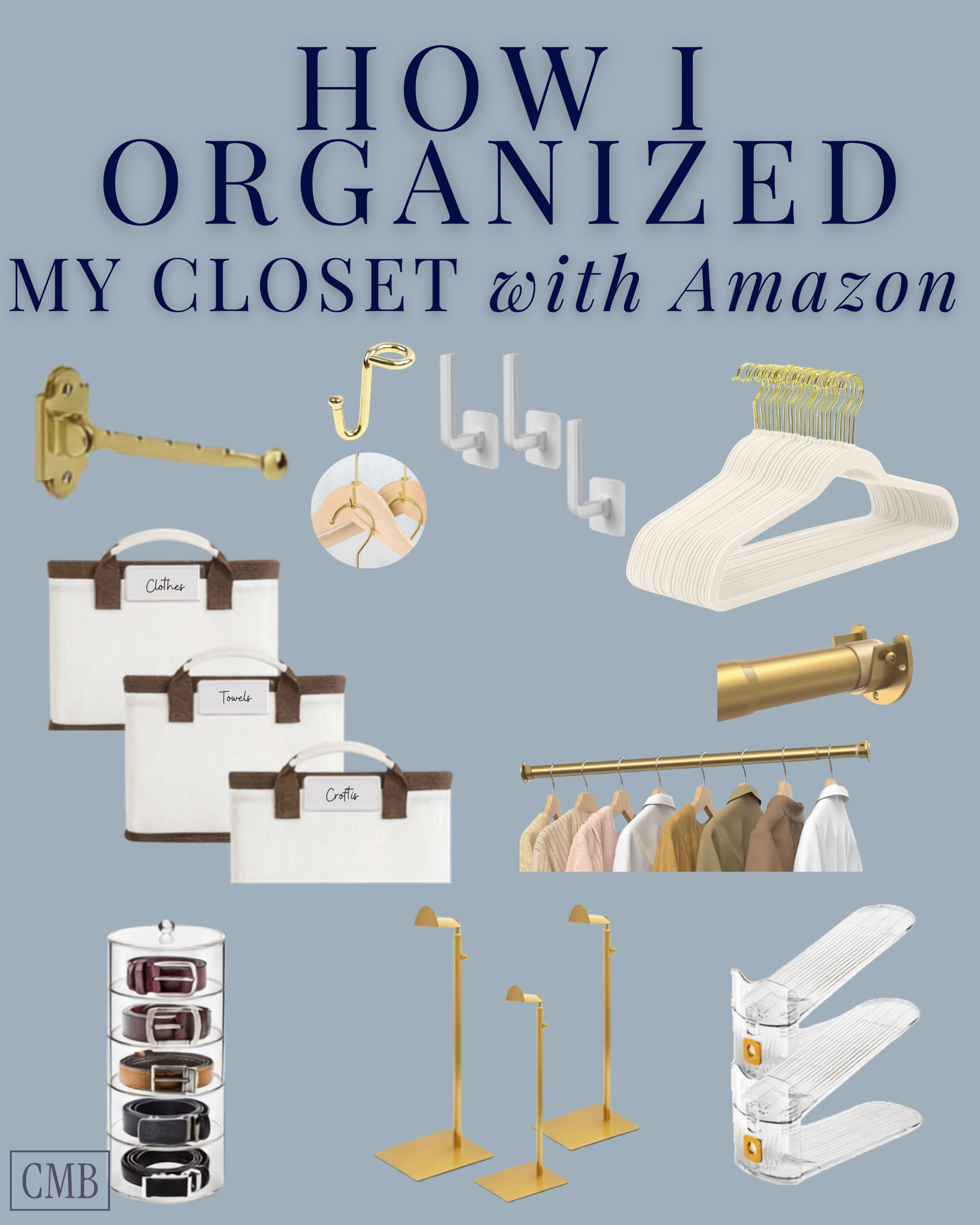 Closet organization finds that make getting dressed easier and keep everything looking far more put together than it usually is. 

 #LTKdayinmylife #LTKgrwm #LTKHome