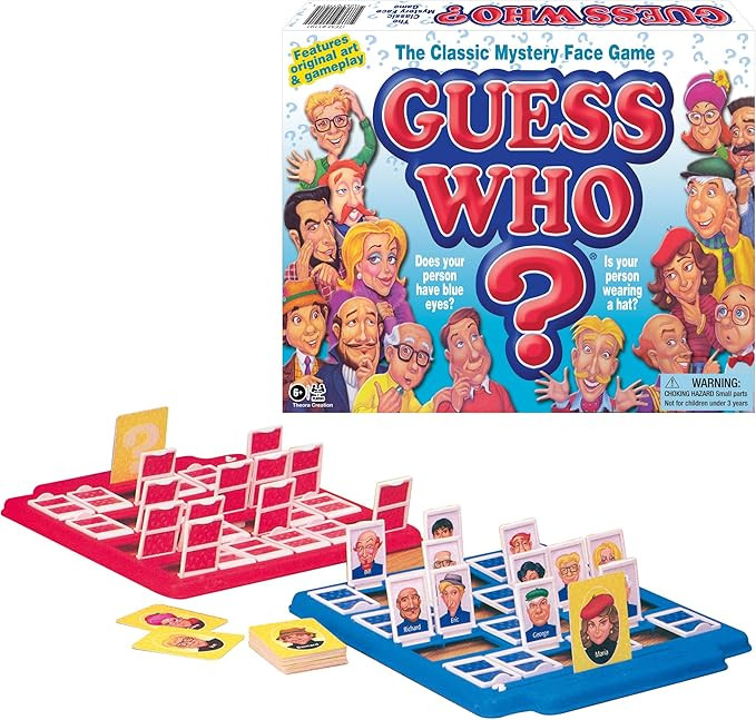 Guess Who? Board Game with Classic Characters by Winning Moves Games USA, Classic Children's Myst... | Amazon (US)