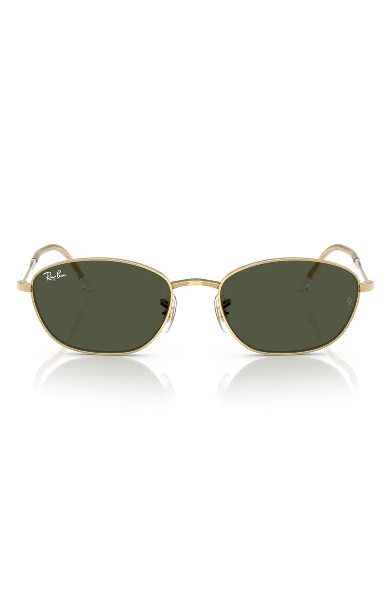 58mm Irregular Oval Sunglasses | Nordstrom