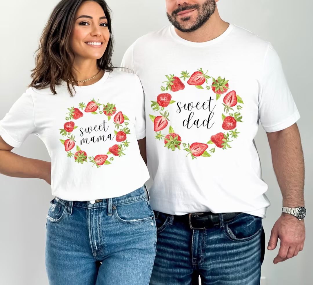 Berry Sweet Family Birthday Shirts, Sweet One Tshirt- Strawberry First Birthday, Berry First Birt... | Etsy (US)