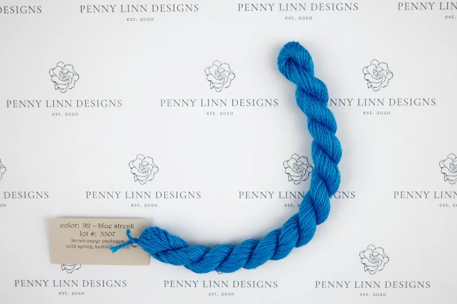 Silk & Ivory 92 Blue Streak | Penny Linn Designs