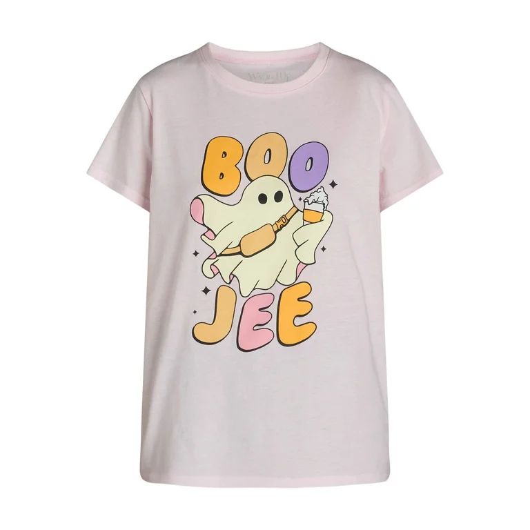 Boojee Women's Graphic Tee with Short Sleeves, Sizes XXS-XXL | Walmart (US)