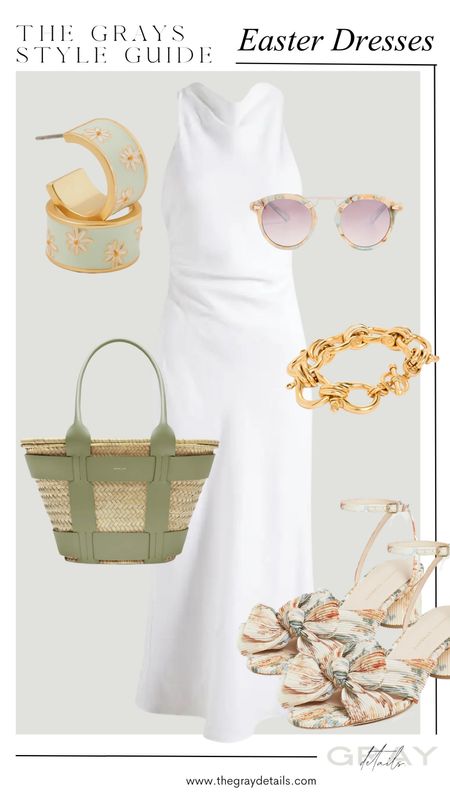 This white linen dress by reformation is a great one to style for Easter and beyond. Add some pastel accessories such as a bad, floral heel and earrings to complete the look

#LTKstyletip #LTKFind #LTKwedding