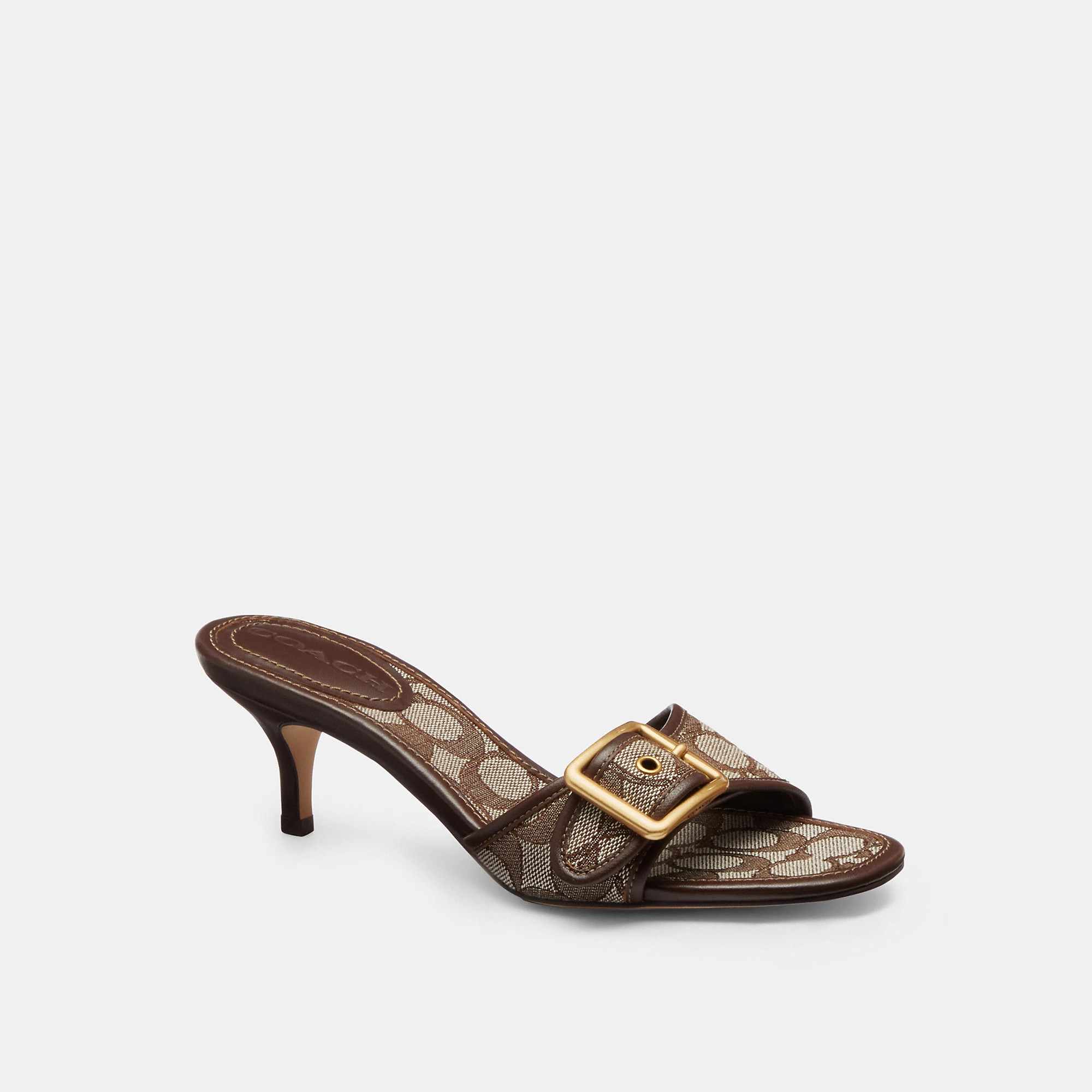 Margot Sandal In Signature Jacquard | Coach (US)
