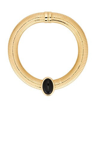 Julietta Opyum Necklace in Metallic Gold. | Revolve Clothing (Global)