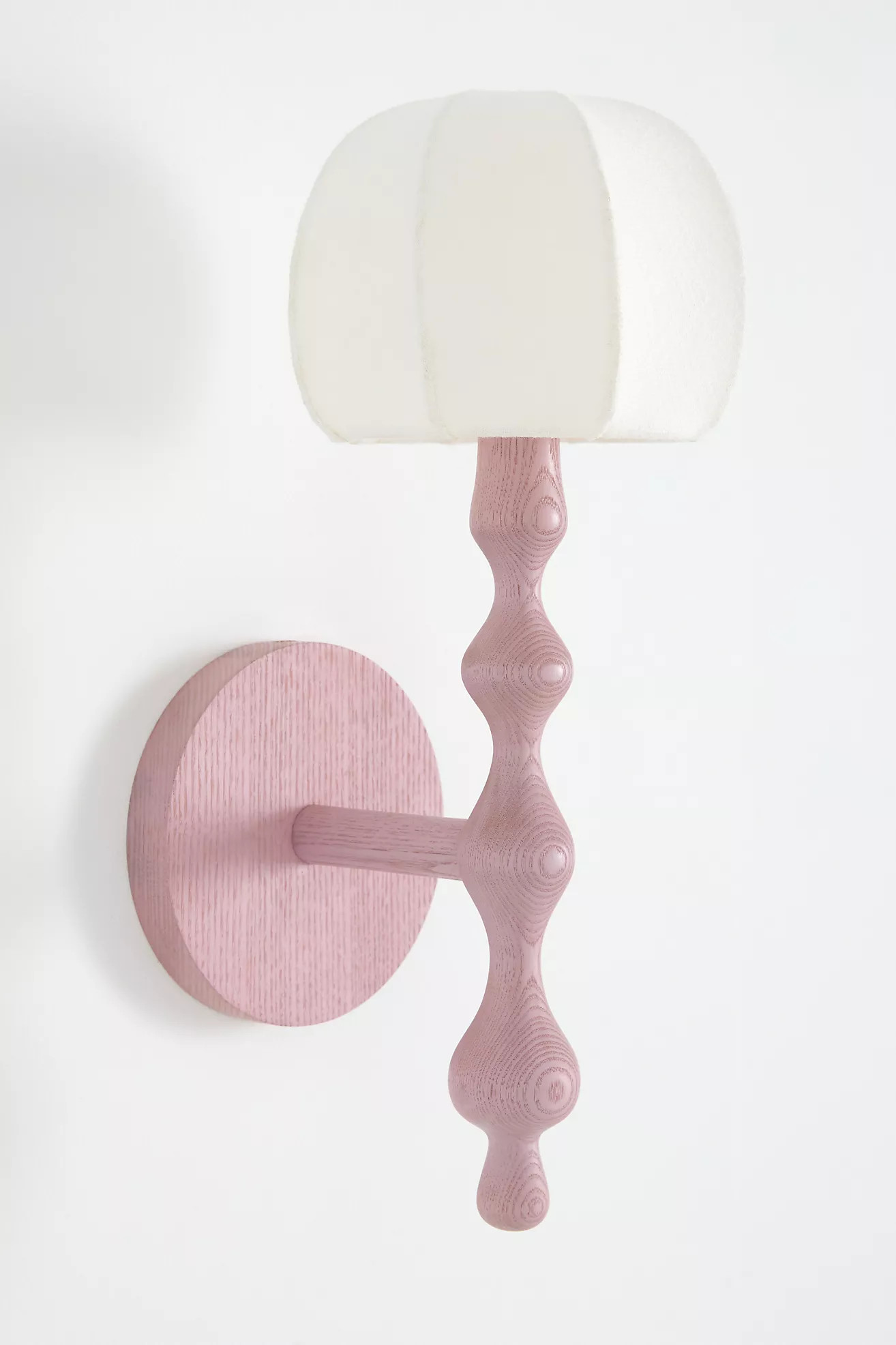 LALA Reimagined Wood Shaded Sconce Wall Light | Anthropologie (US)