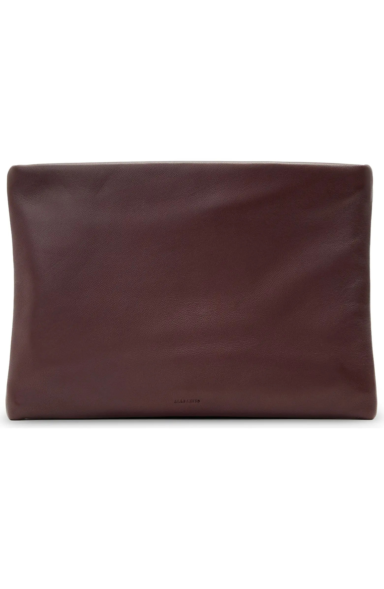 Bettina Sheepskin Leather Clutch | Nordstrom