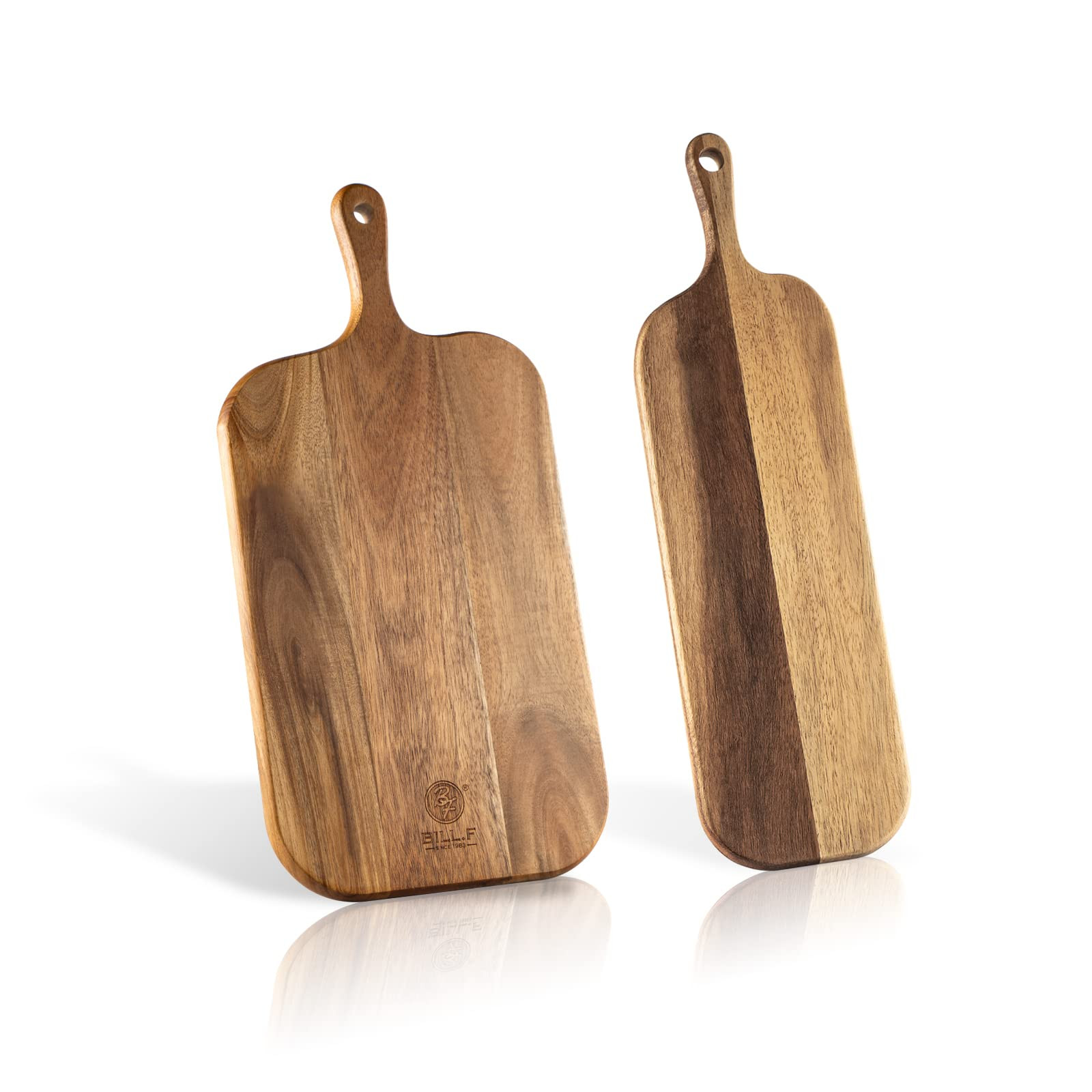 Wood Cutting Board Set with Handle for Kitchen Large and Small Long 2 Packs Acacia Wooden Kitchen... | Amazon (CA)