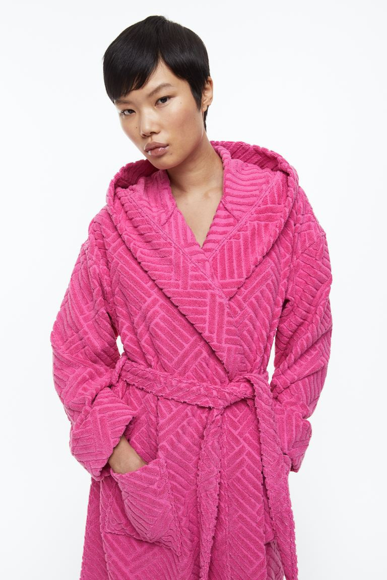 Hooded Terry Bathrobe | H&M (US + CA)
