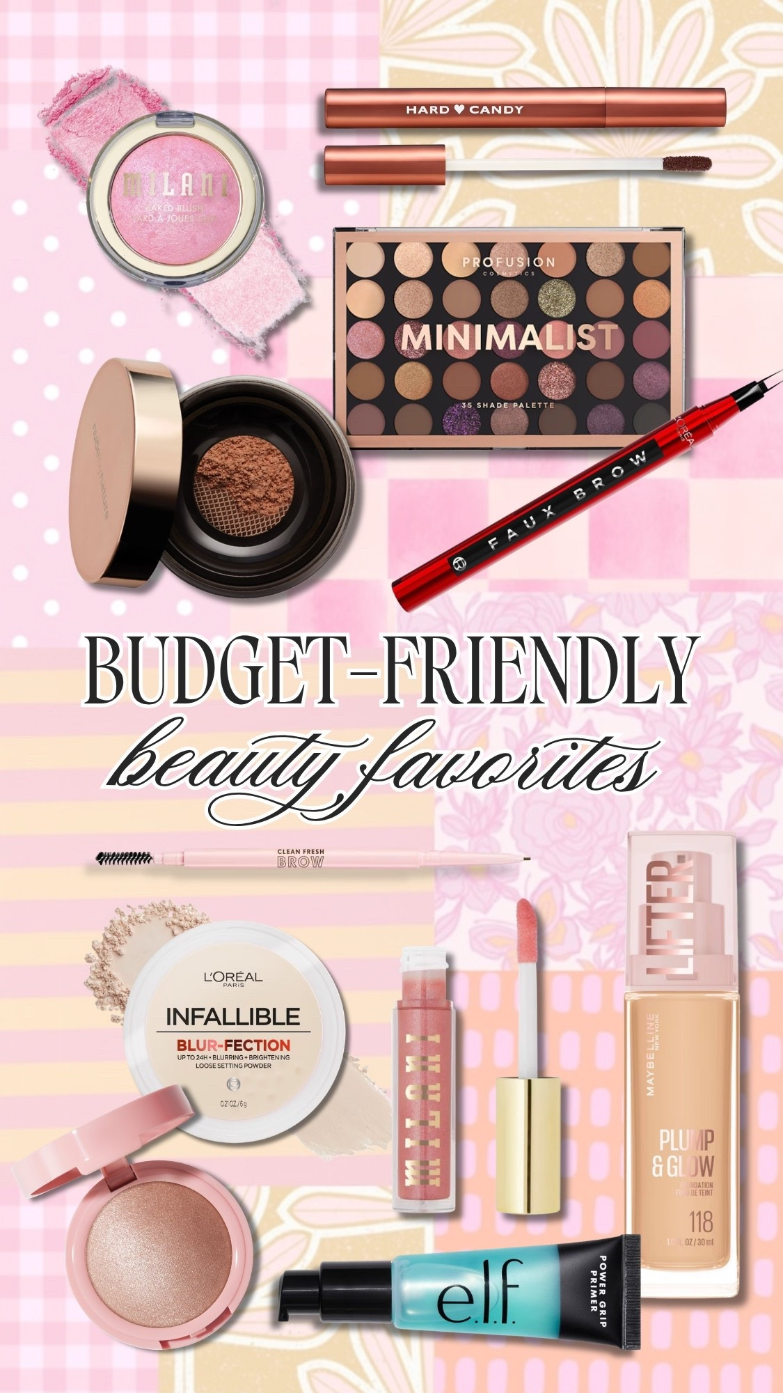 I’ve tested so many makeup products over the years, and honestly some of my favorite finds are the affordable ones. These are the products I keep reaching for because they actually work, wear well throughout the day, and give you that full face look without spending a ton. If you’ve been wanting makeup that looks good and stays budget friendly, these are the ones I genuinely approve of.

#LTKBeauty #LTKSeasonal #LTKmomlife