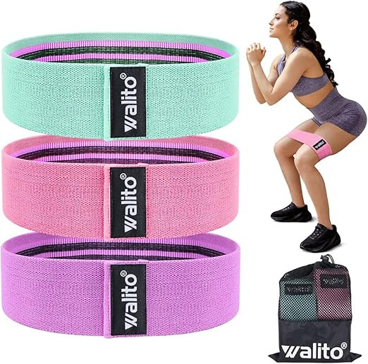 Walito Resistance Bands for Legs and Butt - Exercise Bands Set Booty Hip Bands Wide Workout Bands... | Amazon (US)