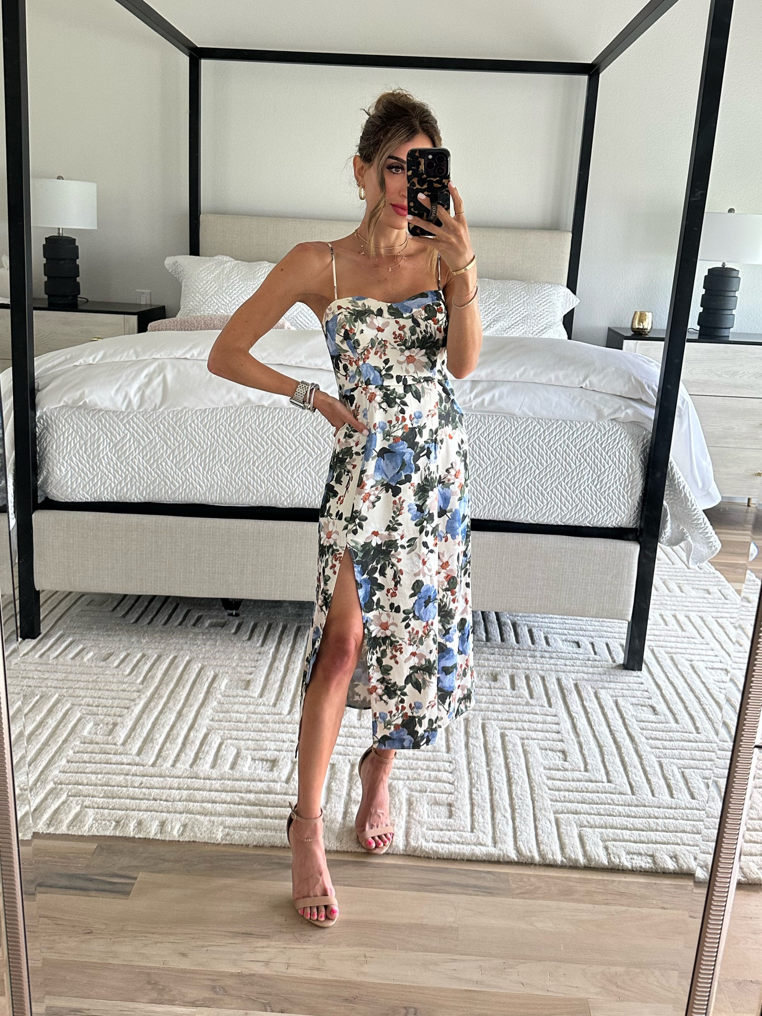 Floral midi dress size xxs petite on sale with code AFBELBEL 

#LTKsalealert #LTKunder100 #LTKunder50