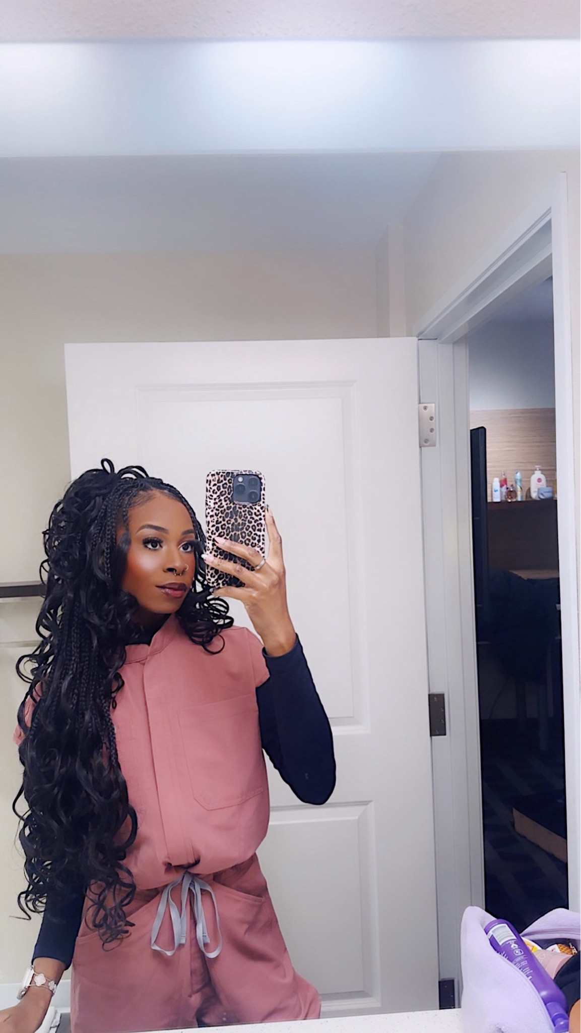 for all my nurses - this jumpsuit is so flattering, cute, and comfy. i have 6+ colors at this point.

wearing size S

#LTKWorkwear #LTKdayinmylife #LTKootd